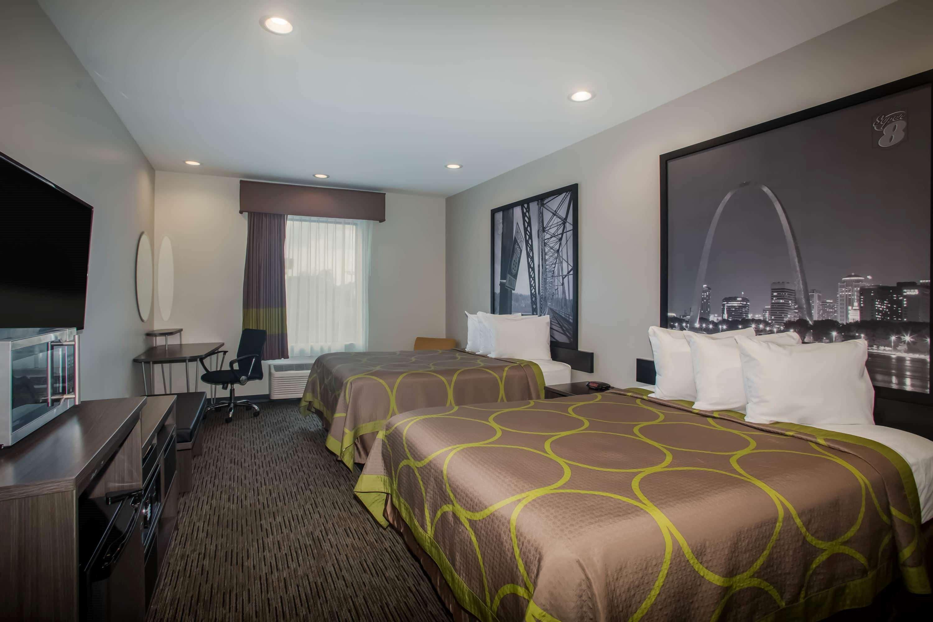 Hotel Super 8 By Wyndham St. Louis North Exterior foto